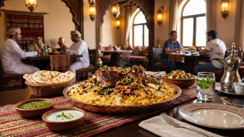 Premium Indian basmati rice used in traditional Oman cuisine and restaurants